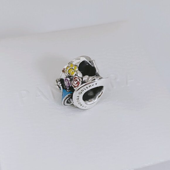 Pandora Alice in Wonderland & The Mad Hatter's Tea Party Charm Pendant with box - Picture 7 of 10